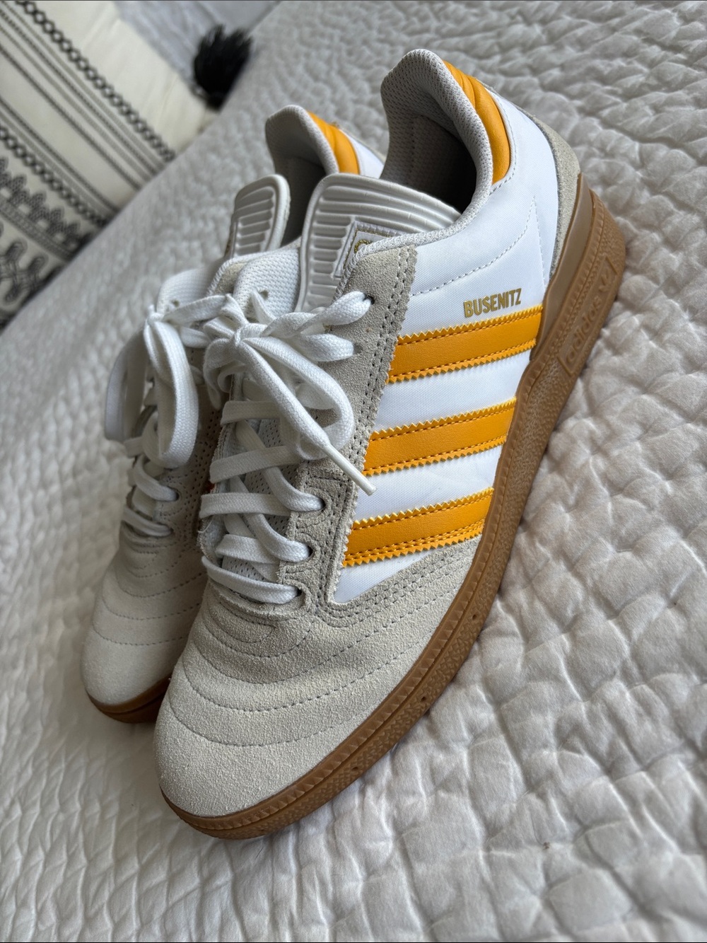 Adidas Busenitz Indoor Yellow/Gum Men’s 9